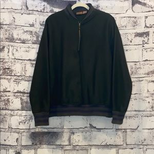 Fargo- Green wool 1/4 zip